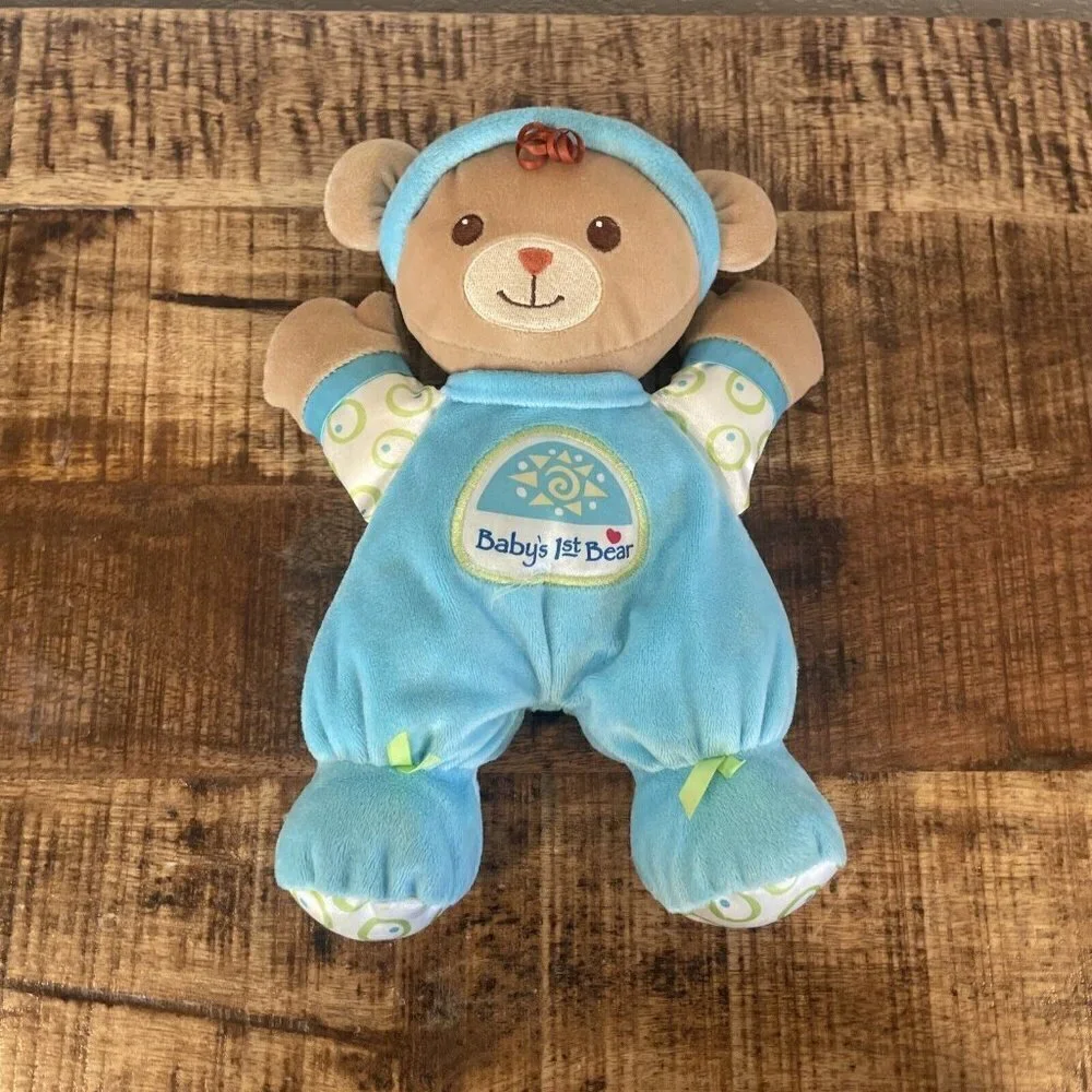 Fisher Price Brilliant Basics Baby My First 1st Bear 10